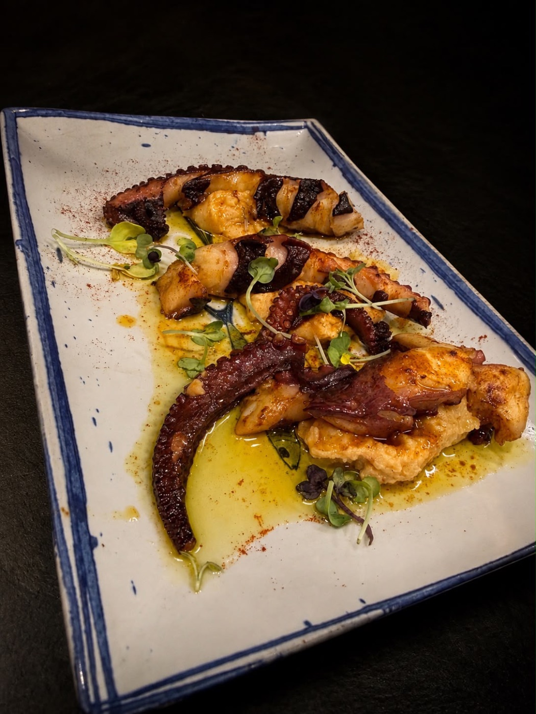Foto de Pulpo sobre parmentier de patata